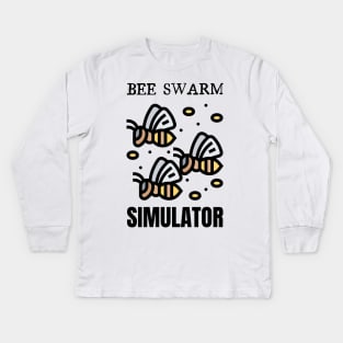 Bee Swarm Simulator Kids Long Sleeve T-Shirt